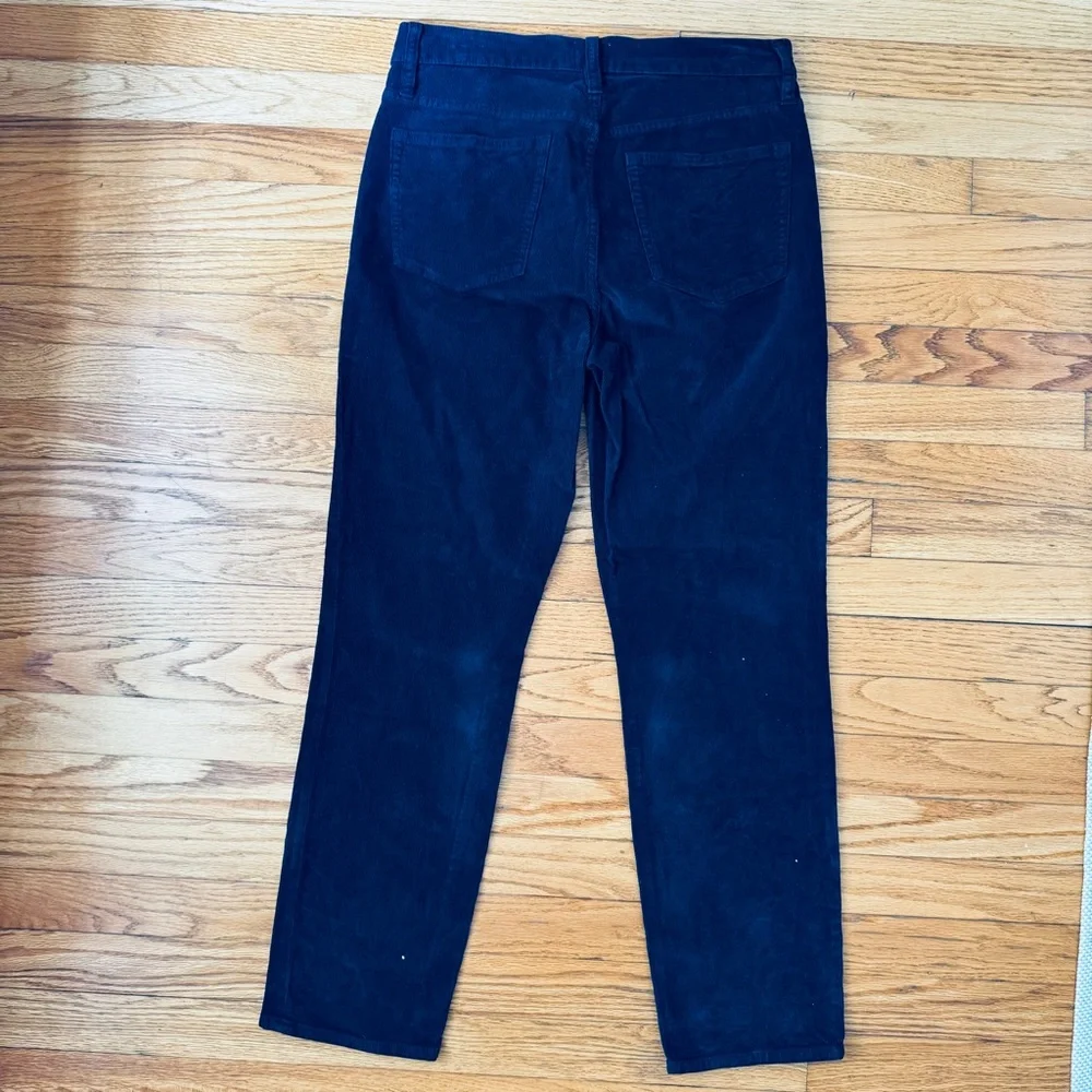 J.Crew Women’s Vintage Straight Corduroy‎ Pants Navy Blue - Size 29
